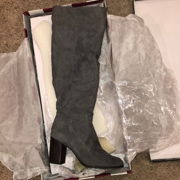 Circus by Sam Edelman Tall Dark Grey Boots - Picture 4 of 4